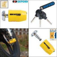 Oxford Patriot Motorrad Bremsscheibenschloss Motorrad Security Universalschloss Neu