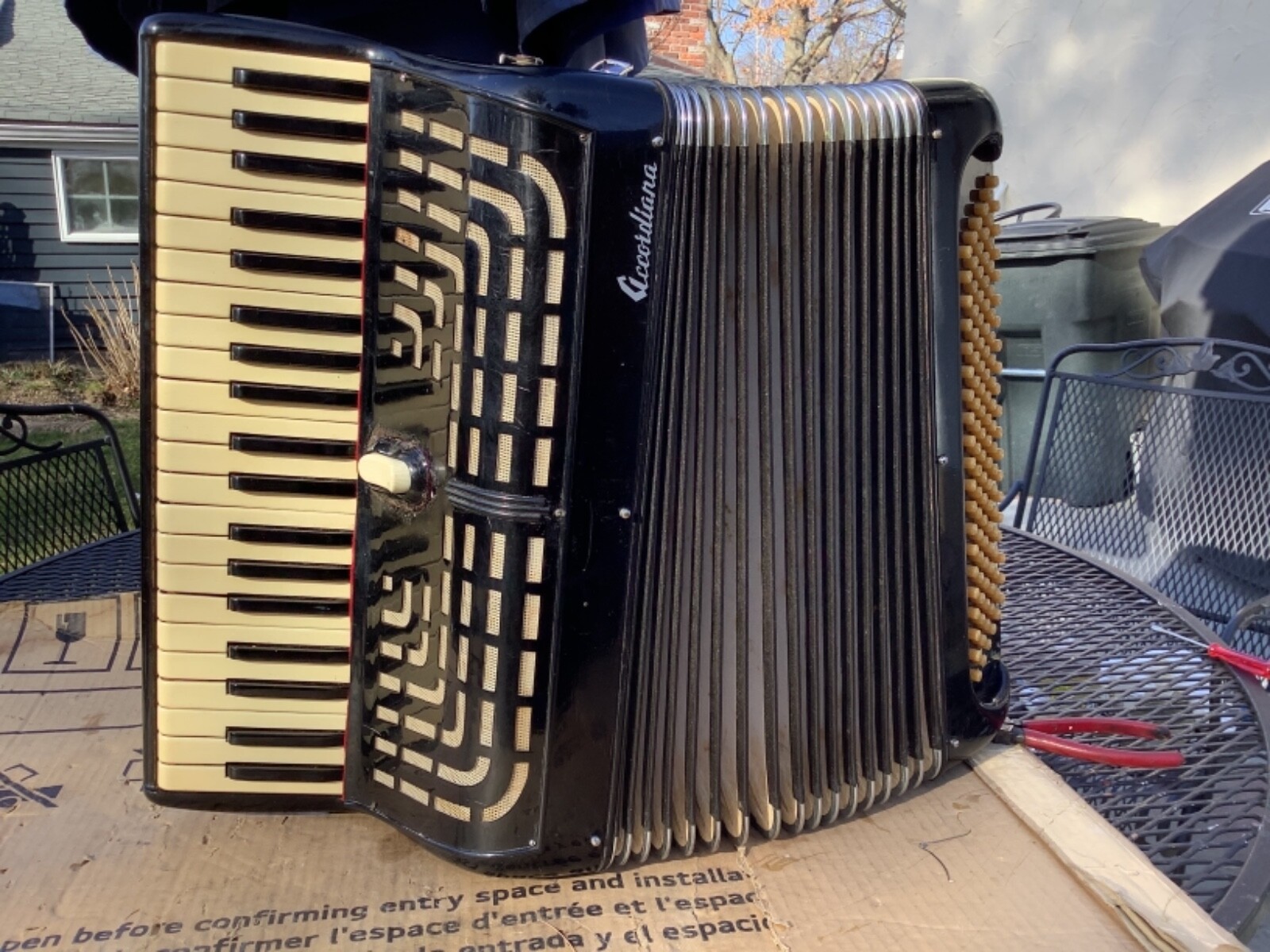 Accordiana Accordion made by Excelsior