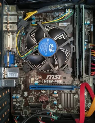 MSI H81M-P33 Motherboard w/Pentium G3258@3.20GHz Unlocked, IO Shield, CPU cooler