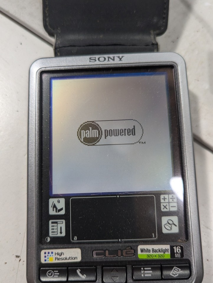 Sony Clie PEGSJ20 PDA No Stylus And 1 Charger Tested 27242608023 eBay