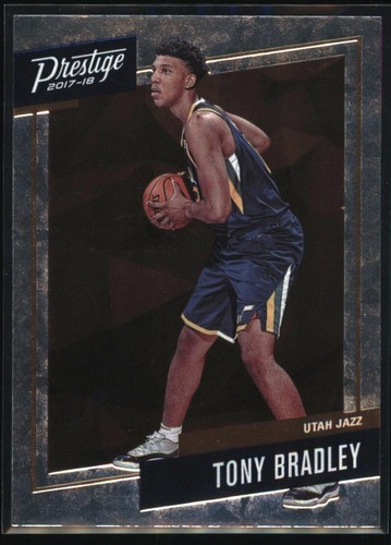 2017-18 Panini Prestige - Micro Etch Rookies Tony Bradley #27 (RC) Utah Jazz - 第 1/2 張圖片