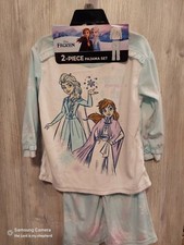  Disney Girls 2-Piece Pajama Princess or Frozen NWT SELECT SIZE/COLOR KPS