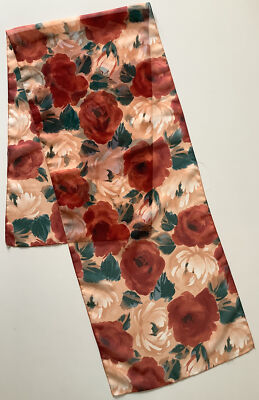 D1 A Flower Design Vintage Damen Chiffon Schal von Debenhams