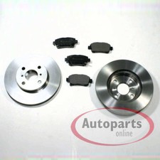 Bremsscheiben 256 mm Bremsbeläge vorne für Suzuki Swift IV