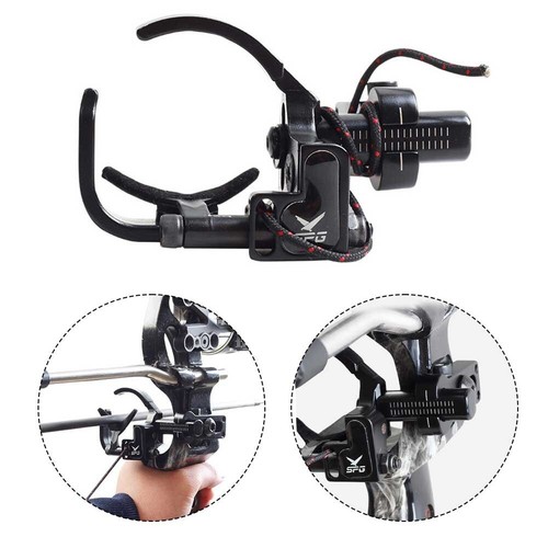 Advanced 4 Way Adjustable Arrow Rest For Compound Bow Metal Drop Away Rest - Picture 18 of 24