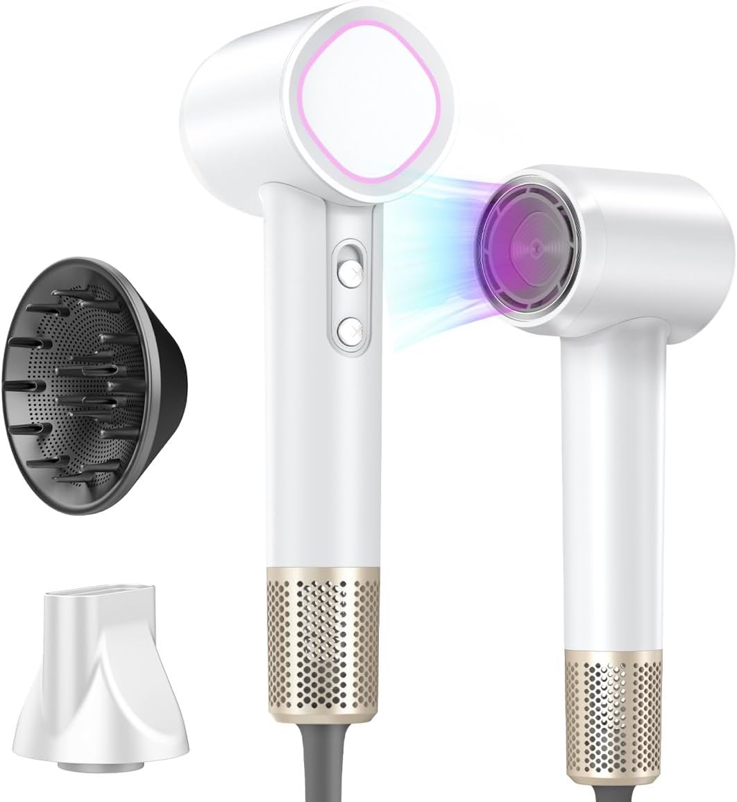 160000 RPM Brushless Hair Dryer with 500M Negative Ions-image