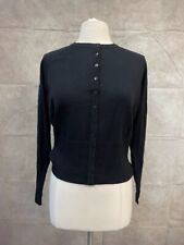 Worthington Women's Button Front Cardigan Black Size L