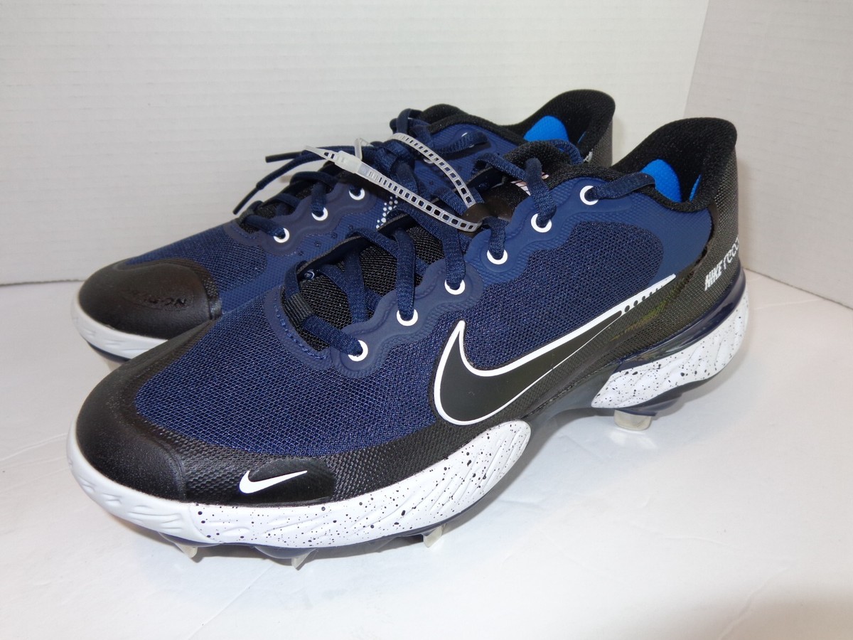 Nike Alpha Huarache Elite 3 Low Baseball Cleats Navy Mens 