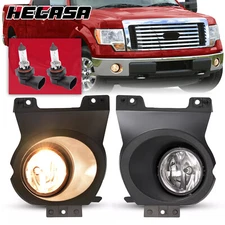 For Ford F-150 F150 2011 2012 2013 2014 Fog Lights Driving Lamps w/Bulbs LH & RH