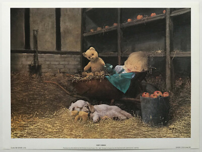 Forty Winks, Solomon & Whitehead art print , reproduction print