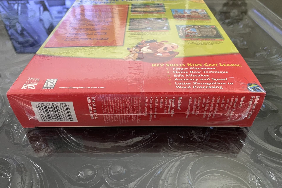 Disney Adventures in Typing with Timon & Pumbaa Ages 6+ PC Windows - Image 4 of 4