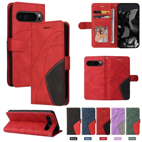 Custodia portafoglio magnetica in pelle per Google Pixel 9 9 Pro XL 8A 7 6 - Foto 36 di 68
