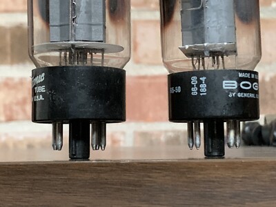 2 Vintage GE USA 6L6-GC tubes tested 6l6gc | eBay