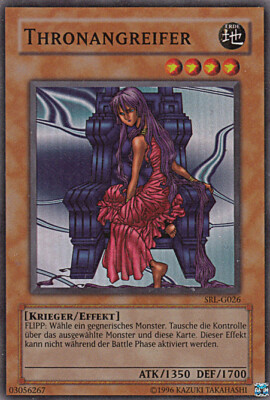 YU-GI-OH, THRONANGREIFER, SR, SRL-G026, TOP