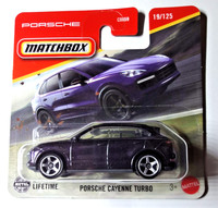 Matchbox - Porsche Cayenne Turbo - Violet - Mbx Road Trip 2025 - JBR55