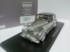 Spark 1:43 Bentley R Type 1954 silver black top luxury sedan model 