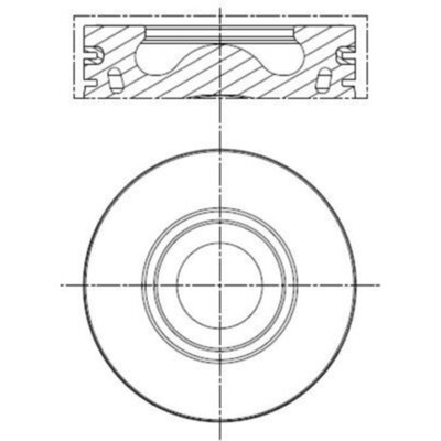 Kolben MAHLE 013 PI 00136 000