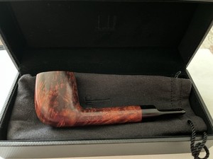 DUNHILL PIPE 2012 Amber Root 4111 Lovat W/ Tapered Mouthpiece