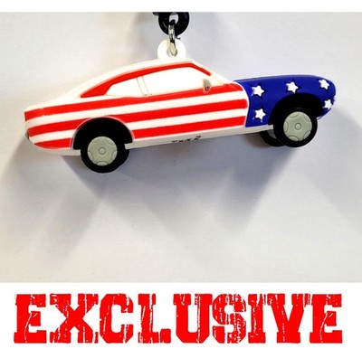 3D Foam Figural Key Chain Clip Monogram Blind Bag DC Peacemaker Comet Car