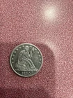 1850-O Seated Liberty Half Dollar, Variety 1, Drapery