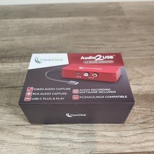 ClearClick Audio to USB 2.0 Second Generation Audio Capture Device Card Cable