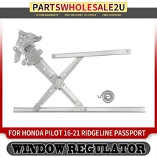 Front Left LH Power Window Regulator for Honda Pilot 16-21 Ridgeline Passport