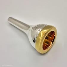 Alliance – Les Neish Signature Tuba Mouthpiece with 24ct Gold rim,cup & band.