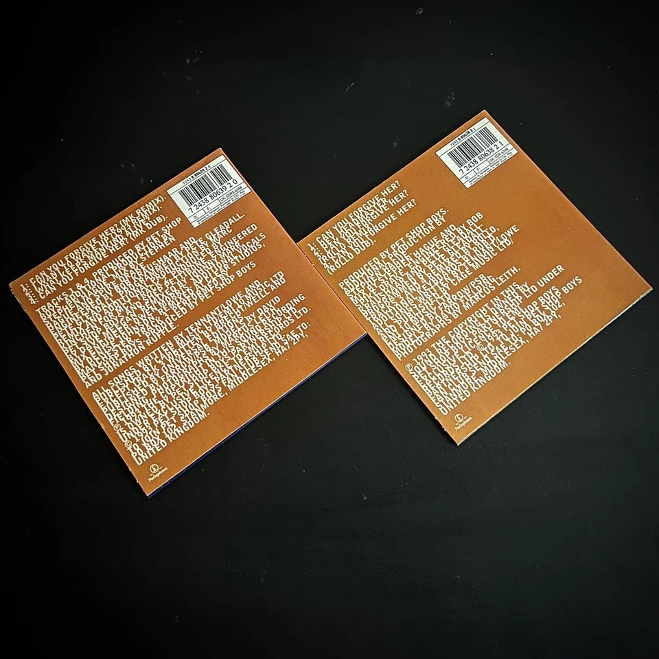 [Excellent] PSB Pet Shop Boys "Can You Forgive Her?" 2-CD set From Japan Foto 3 de 4