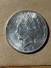 1923 S Peace Dollar - As Shown! (#2201)
