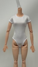 Barbie x Clueless 30th Anniversary Cher Doll Outfit White Bodysuit Leotard Top