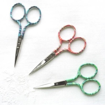Premax TARTAN PLAID Series Embroidery Scissors