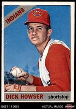 1966 Topps #567 Dick Howser Indians SHORT-PRINT 5 - EX