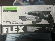 Flex FX1611-Z 24V Brushless Drywall Screw Gun With Magazine Attachment