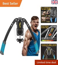 Adjustable Hydraulic Arm Exerciser 22-440lbs: Safe Upper Body Workout Equipment
