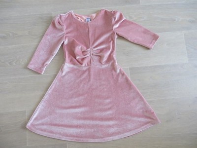 Neues, festliches Dopo Dopo Girls Kleid Größe: 128 Rosa Glitzer