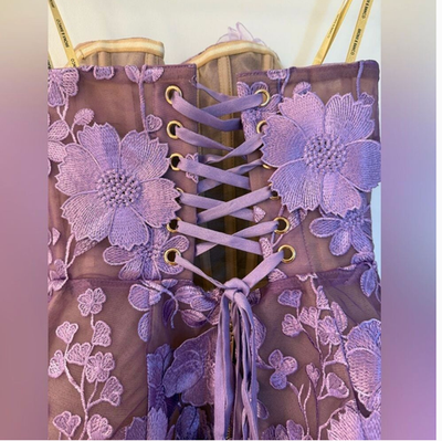 bronx and banco lila mini dresses Bouquet Maraya in Lilac Mini Dress by Bronx and Banco  The Fitzroy