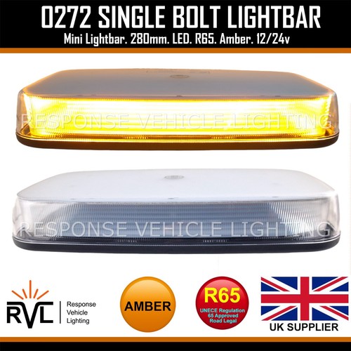 12/24v LED Mini Lightbar Magnetic / 1 Bolt Flashing Beacon Truck Recovery Light - Picture 4 of 23