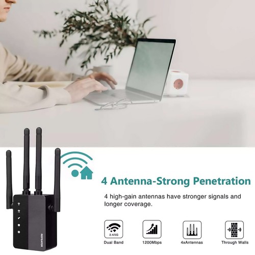 WiFi Range Extender Support Dual Working Modes (Repeater/AP) For MAC OS - Photo 14/15
