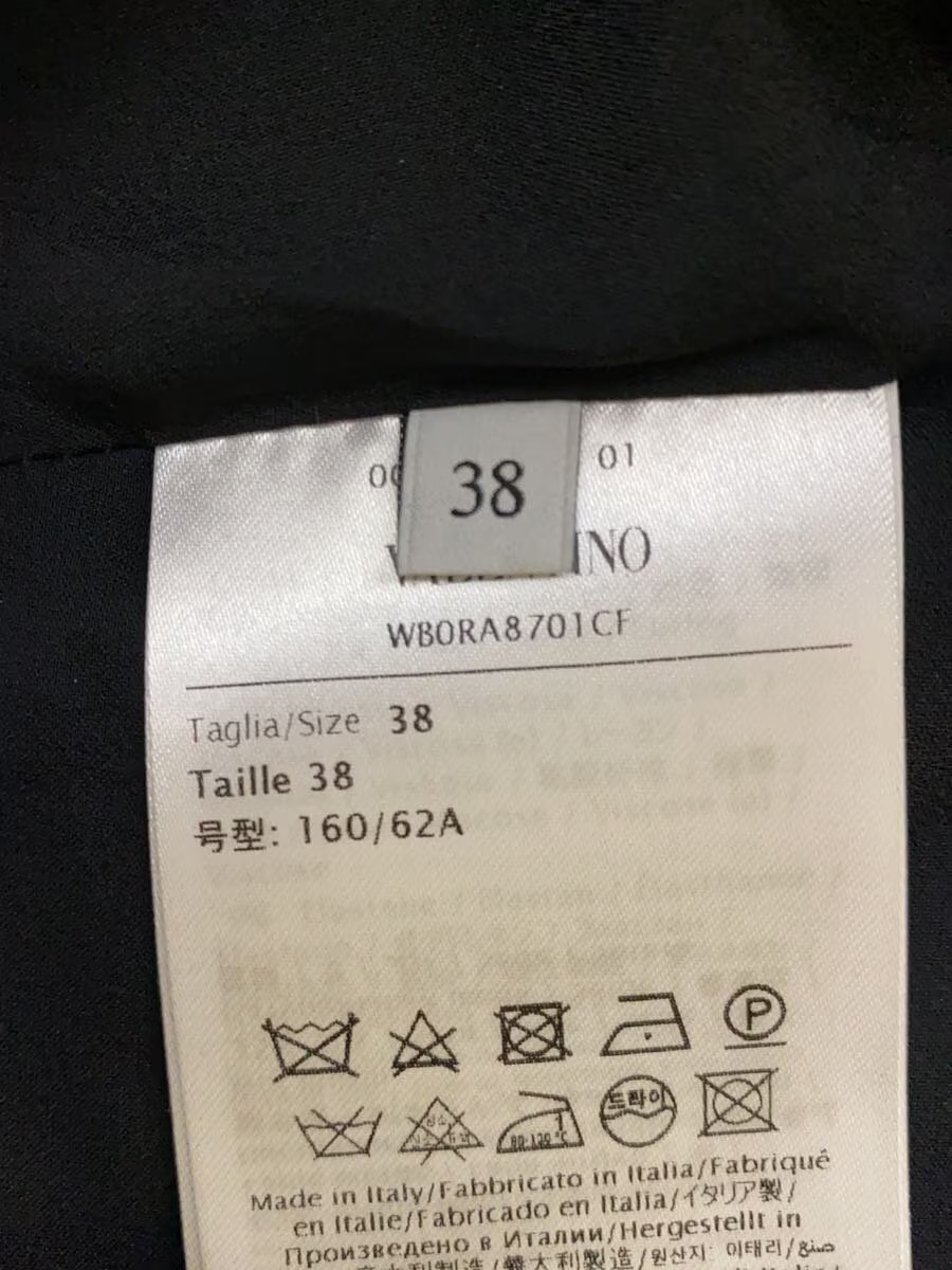 VALENTINO Skirt Size 38 Rayon Black thumbnail 5