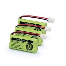 3 PCS BT183342 BT283342 Cordless Handset Phone Battery Compatible CS6114 Fit