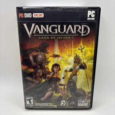 Vanguard: Saga of Heroes (PC, 2007) Perfects Discs. Manual, Map, Acct Key ~