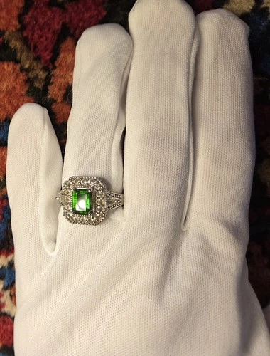 Women's Early Vintage Ring 925 Silver- Size 9.5 / # 305