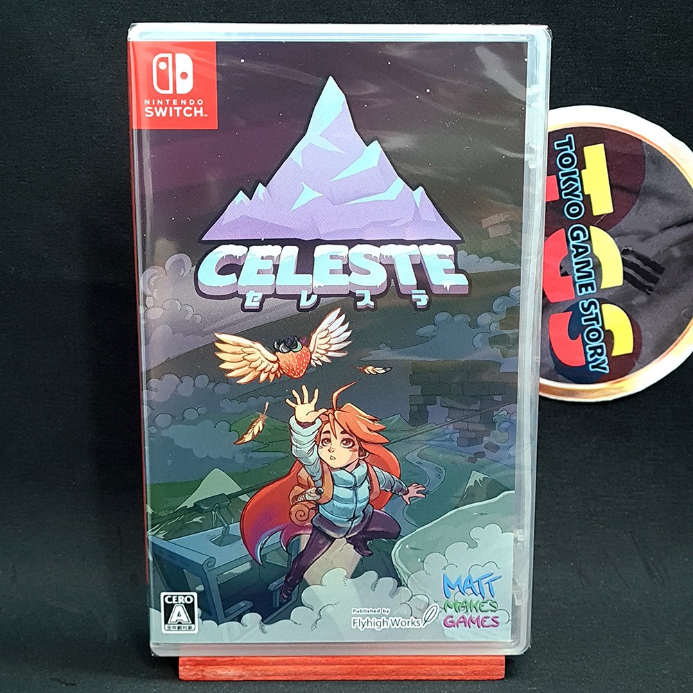 CELESTE NIntendo SWITCH Japan Game in EN-FR-DE-ES-IT-PT-JP Neuf