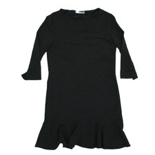 Mango Women's Mini Dress S Grey 100% Viscose Short Mini