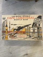 Vintage Marx Cape Canaveral Playset With Box