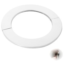 Rosette Ofenrohr Edelstahl 110mm Kaminrosette 114x156x5mm Hitze dicht