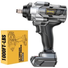 Cordless Impact Wrench 1/2 inch Compatible with DeWalt 20v Battery 1000Ft-lbs