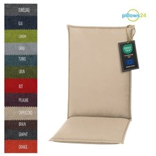 Pillows24 Hochlehner Auflagen 120x50x8 cm 200g/m² wasser- & UV-beständig Outdoor