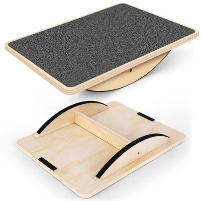 Balance Board Professional Wobble Board for Adults AntiSlip 350LBS Balance Bo...