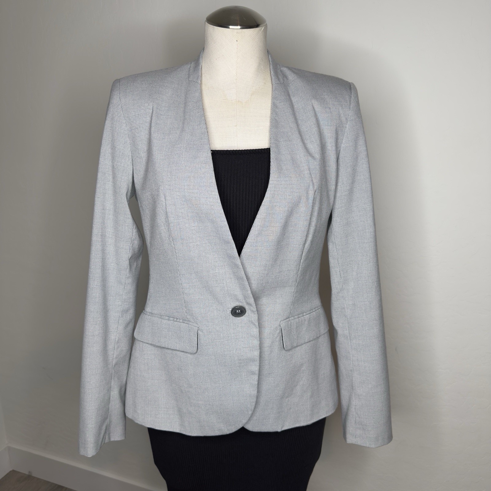 Zara Basic Collection Women’s Collarless Blazer J… - image 1